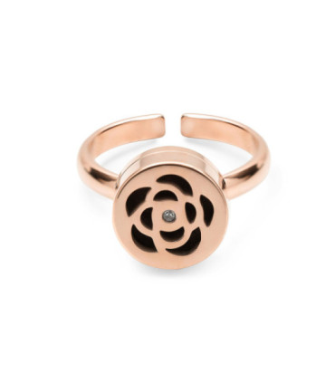 Pierścionek Zapachowy Dalia Rose Gold | Via Aroma