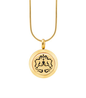 ROYAL Aromatic gold-plated pendant small