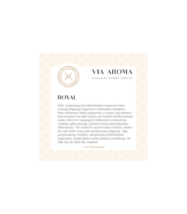 Bransoletka Zapachowa Royal Pozłacana | Via Aroma